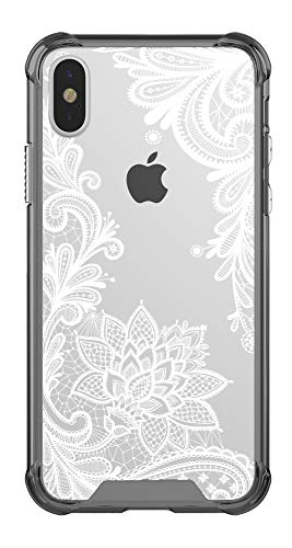 Case for iPhone Xs,Case for iPhone X,CASY MALL Hybrid PC+TPU Bumper Slim Hard Case for Apple iPhone Xs 2018, iPhone X 2017 5.8 Inch Crystal