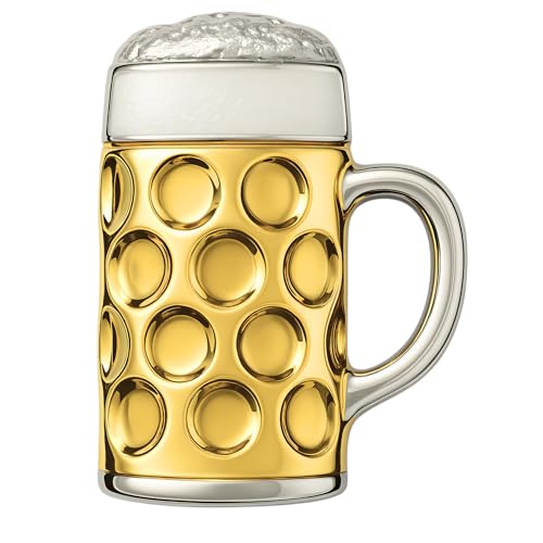 Anstecker Oktoberfest Bier | Brosche Bierkrug | Trachten Anstecker | Gaudiknopf Tracht | Schützenfest Accessoire Männer | Dirndl Pin | Wiesn Accessoire...