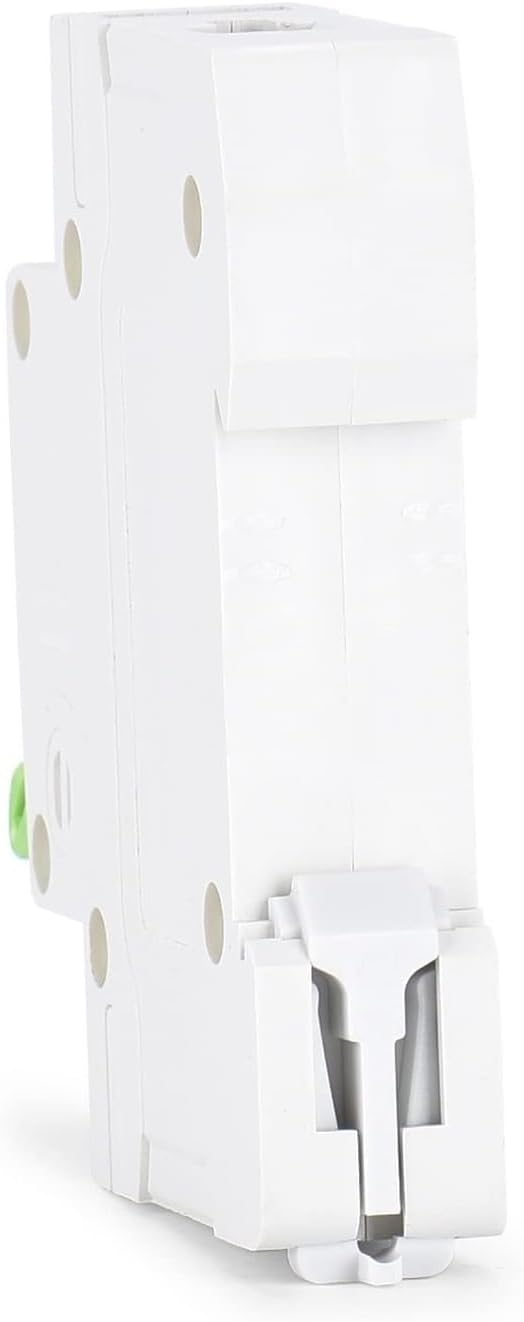 12V-110V DC Miniature Circuit Breaker 10 Amp 1P Battery Breaker Protector Thermal Magnetic Trip DIN-Rail/Surface Mount(50 A)