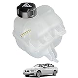 YzusGomumu Engine Radiator Coolant Overflow Reservoir Tank With Cap Compatible With 2007-2019 BMW i3/i3s i8 118i 318i Mini Cooper/Cooper Countryman/Cooper Paceman Replaces 17137539267 603-332 603332
