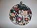 Christmas Pot Holders Kittens Cats Heat Resistant Handmade Double Insulated Round 9 Inches