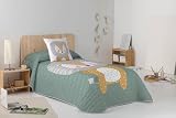 NATURALS Colcha Bouti Infantil, 105 cm)