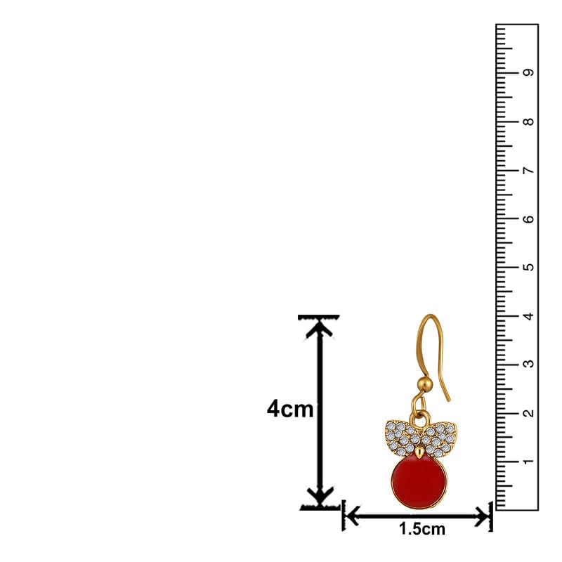 Meenakari & Crystals Earrings (ER1109849G)