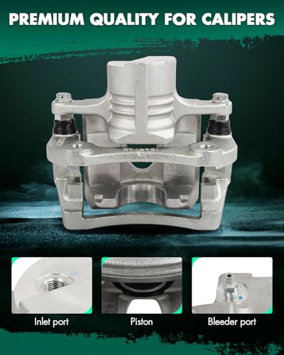 Image of SCITOO Rear Right Brake Caliper With Bracket 18B5119 Compatible For Cadillac For CTS 2008-2013