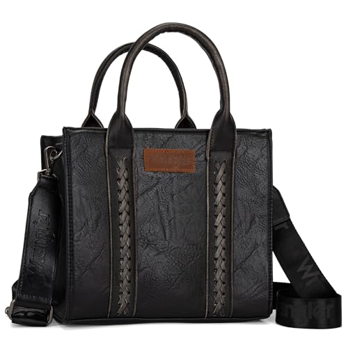 Image of Wrangler Tote Bag for Women Designer Satchel Handbags Top-handle Purses with Strap
