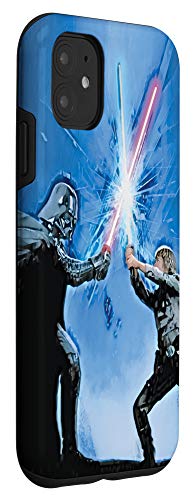 Iphone 11 Star War The Empire Strikes Back Lightsaber Battle Blue Case #TOP2