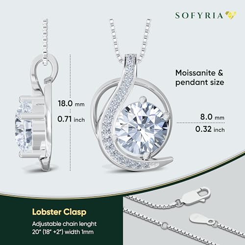 Certified-2CT-Moissanite-Pendant-Necklace-Gift-for-Women-Platinum-Plated-Silver-Necklace-with-Moissanite-Imitation-Diamond-Wedding-Gift-for-Wife