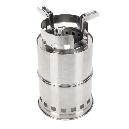 Réchaud à alcool en acier inoxydable pliable Drfeify 01D taille moyenne - 6