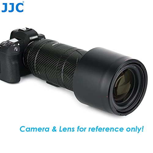 Image of JJC LH-101 Black Dedicated Bayonet Mount Lens Hood Shade, Compatible with Canon RF 800mm f /11 is STM Lens, Reversible Non-Glare Matte Finish, Replacement of ET-101 Lens Hood