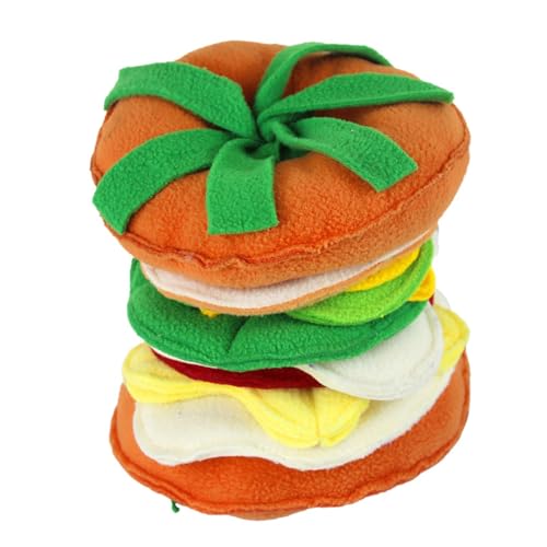 Brinquedos para cães para mastigadores agressivos,Brinquedo para hambúrguer de cães,Brinquedo para t