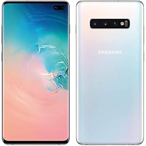 Samsung Galaxy S10 + 128 GB 8 GB de RAM SM-G973F / DS Dual Sim 6.1″ LTE Smartphone Desbloqueado de fábrica (Modelo Internacional No) (Prisma Blanco)