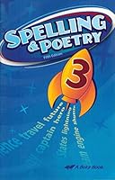 Spelling & Poetry 3 Fifth Edition Student and Teacher book B008SL8J9W Book Cover