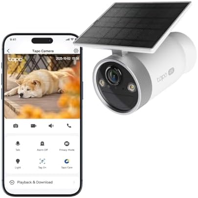 Tapo C465 Solar-Powered Wire-Free 4K 8MP Security Dual Band Security Cam