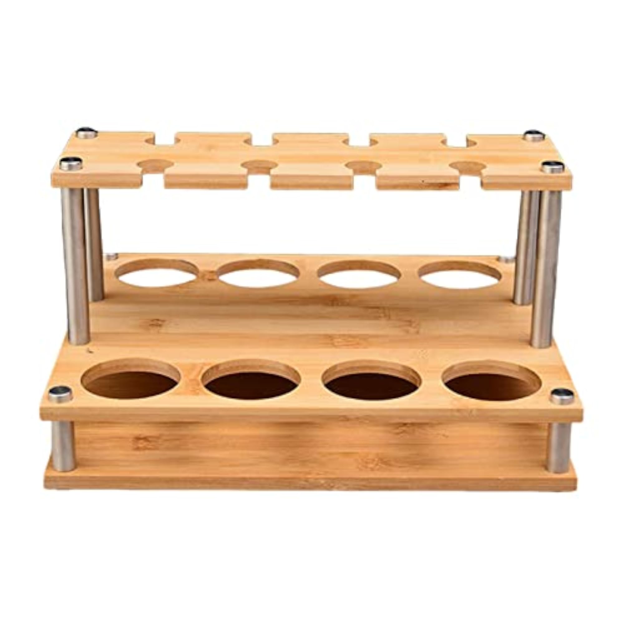 Shot Glass Server and Organizer Base for Home Cabinet