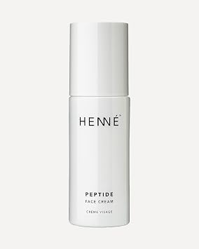 Henne Organics Peptide Face Cream - for Firm, Healthy & Hydrated Skin - Natural & Cruelty-Free