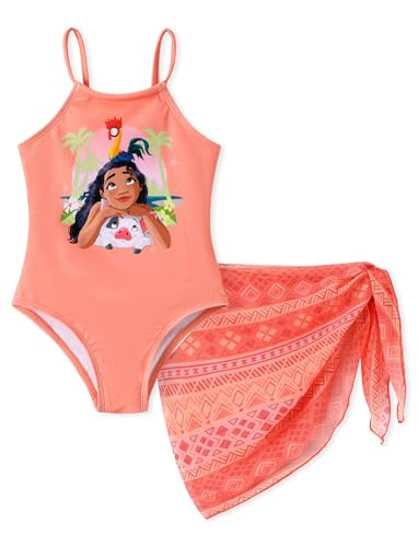 Image of Disney Stitch Marvel Frozen Elsa Girls Swimsuits UPF 50+ One Piece Bathing Suits Sport Summer Swimwear for Kids Size 3-13Y