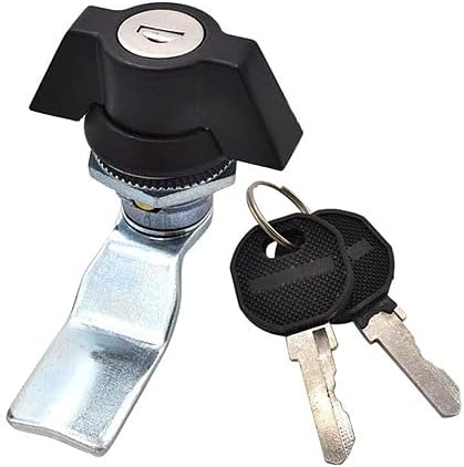 door safety lock，Cam Lock， Cam Lock 2PCS Door Mailbox Drawer Cupboard Locker Cam Lock T Plastic handle Cabinet Security Furniture Locks With Keys Hardware (Color : SK1-0815-1 BIG) ( Color : Sk108151 B