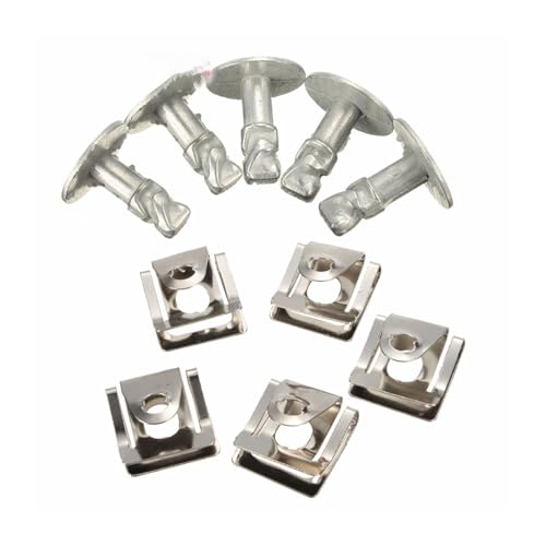 Vis de moteur 8D0805960 et clips anti-vibration pour réparer le cache inférieur Passat B5 A4