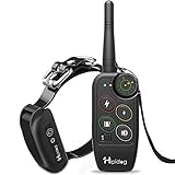 Shock Collar by Hipidog, Dog Training Collar with Remote, 1100YD, 2 Step Quick Switch Modes, Waterproof Rechargeable Anti Bark Electric Collar for All Size Dogs