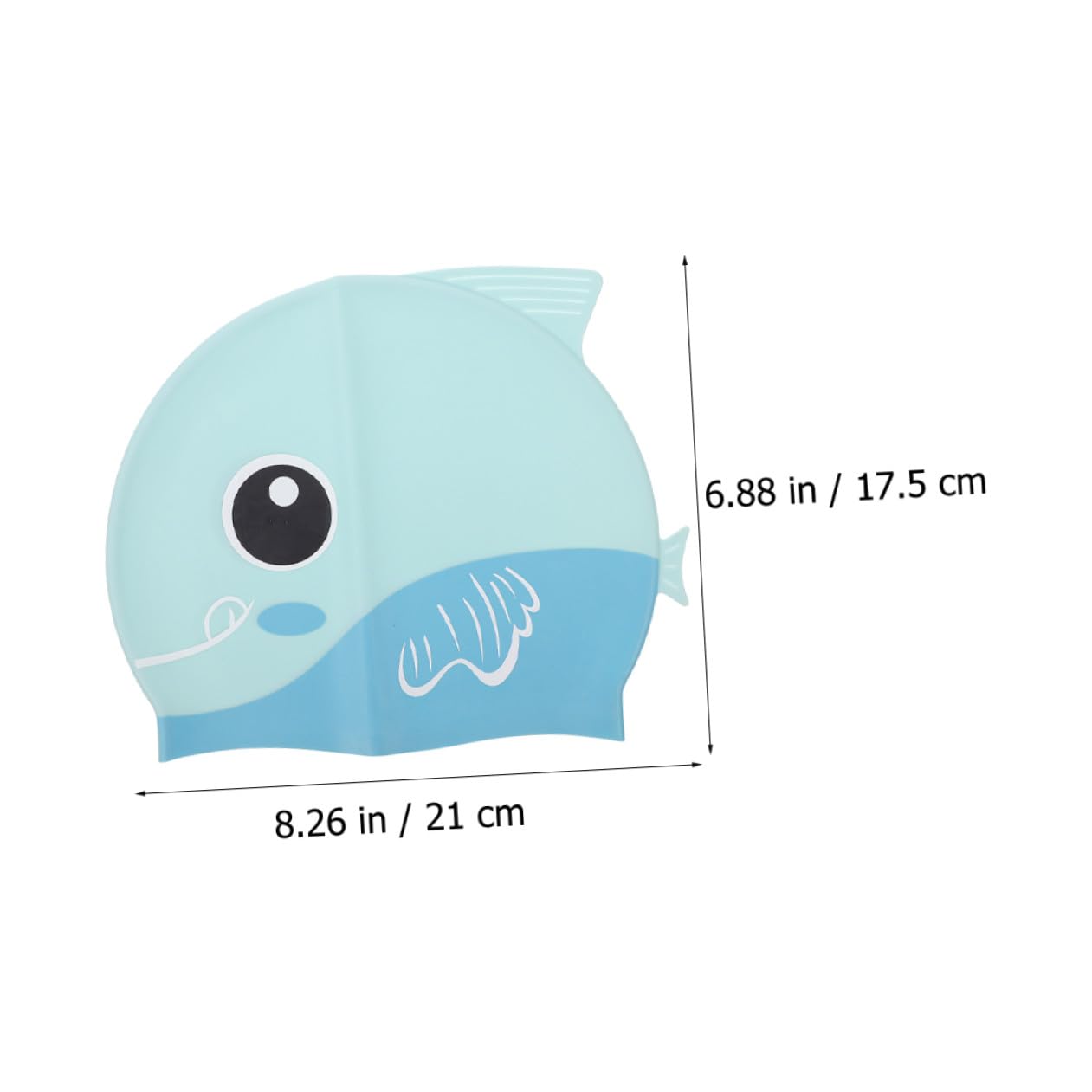 Milisten Bonnet De Bain Casquette Bain Bébé Bonnet De Casquette Enfant en Bas Âge Natation Aqua Bonnets De Bain Imperméables pour Enfants Bonnets De Bain en Silicone
