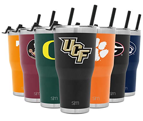 Simple Modern NCAA Central Florida 30oz Tumbler with Flip Lid and Straw Insulated Stainless Steel Travel Mug Cruiser - UCF