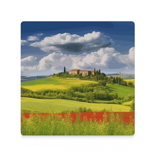 Dessous-de-verre réutilisable Toscane Printemps pour table basse - 4