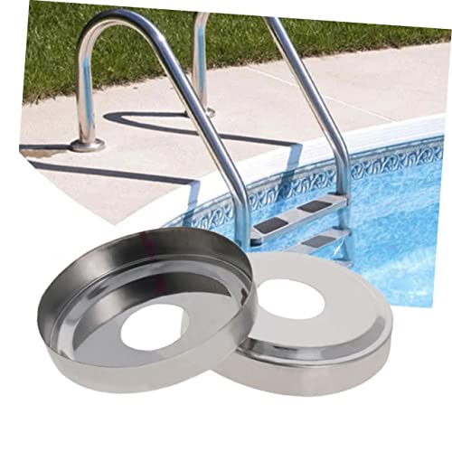Recubrimientos para escaleras de piscina Toddmomy 5 piezas acero inoxidable miniatura 2