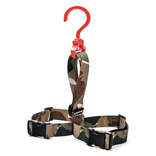 SAMSFX Fishing Wader Boot Hanger Adjustable Strap for Storage Drying