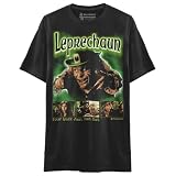 Black Rabbit Leprechaun Your Luck Just Ran Out 90s Horror Movie Retro Unisex Classic T-Shirt (Soft Premium Tee - Black, Large)