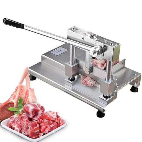 Cortador manual de huesos y costillas, cortador de carne de cocina comercial para carne de res, cabra, cerdo y pescado