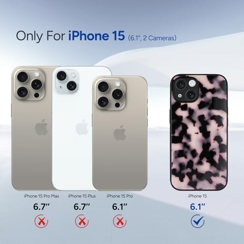 Coque iPhone 15 eviter rayures camera protection tortue Magsafe