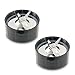Two Pack of Ice Shaver Blades a Spare Replacement Part for Magic Bullet Blender, Mixer, Juicer, Food Processor (Model MB1001)