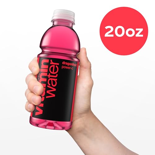 Image of vitaminwater Power-C Dragonfruit, Flavored Water Beverage Bottles, 20 fl oz, 12 Pack