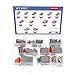 XTVTX 100PCS Connettori DT Impermeabaile Kit spina Elettrico connettore 2 3 4 6 8 12 Pin 16-22AWG maschio e femmina Connettori terminali sigillati per scooter per moto, auto(Grigio)
