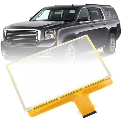 8" 55-Pin Touchscreen Digitizer Replacement for GMC MyLink Navigation Radio, Compatible with DJ080PA-01A, Fits 2015-2018 Chevrolet Suburban, Tahoe, Colorado, Silverado, and GMC Yukon, Canyon, Sierra Cover