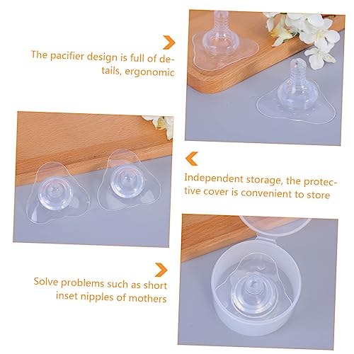 Generic 2Pcs Protetores De Mamilo Protetor De Peito Protetor De Amamentação Protetor De Amamentação