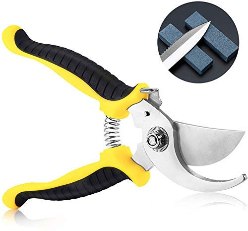 Strong Carbon Hand Pruner Shears Secateurs, Small