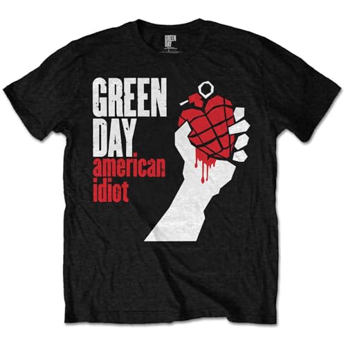 Image of Green Day Childrens/Kids American Idiot T-Shirt (7-8 Years) (Black)