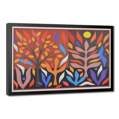 Impression sur toile Autumn par John Coburn cadre à suspendre 50,8x76,2 cm