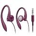 Philips SHS3200PK/37 Flexible Earhook Headphones, Pink