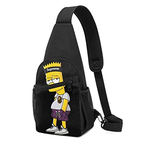 supreme bart simpson fanny pack
