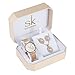 Produktbild SHENGKE Necklace Watches Earring Rose Gold and Gold Jewelry Set Fashion Gifts for Women Accessories Watch Sets