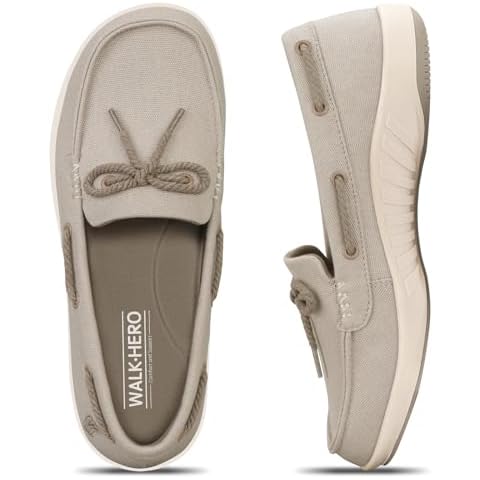 WALK·HERO Women's Slip On Boat Shoes Cover