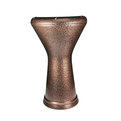 Professional Egyptian Darbuka Drum Pure Performance Series P4 Premium Aluminum Body Studio-Grade Sound Synthetic Head 22cm Solo & 23cm Sombaty (Solo - 22 cm (8.75 in))
