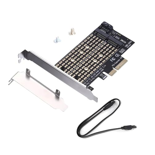 8Gbps Adapter Card for M.2 NGFF to Desktop PCIe x4 x8 x16 NVMe SATA SSD PCI Express