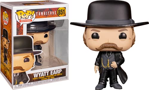 Pop Tombstone - Wyatt Earp Funko Pop! Vinyl Figure (Bundled With Compatible Pop Box Protector Case) Multicolored 3.75 Inches #TOP1