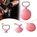 predolo Soft Kettlebell Strength Training Water Filled Kettle Bell Home Workouts for Deadlifts, Pink