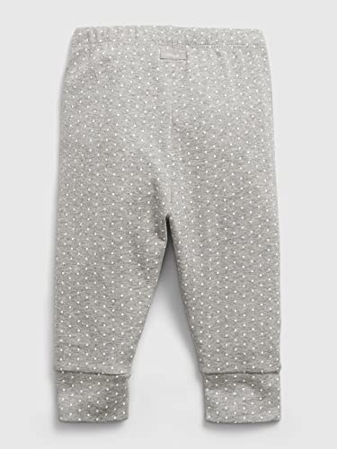 Gap Unisex Baby First Favourite Pull-On Pants Leggings, Optic White Floral, 0-3 Months Us #TOP4