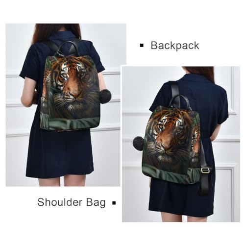 Mochila antirrobo para mujer con pompón decorativo y diseño impermeable 7