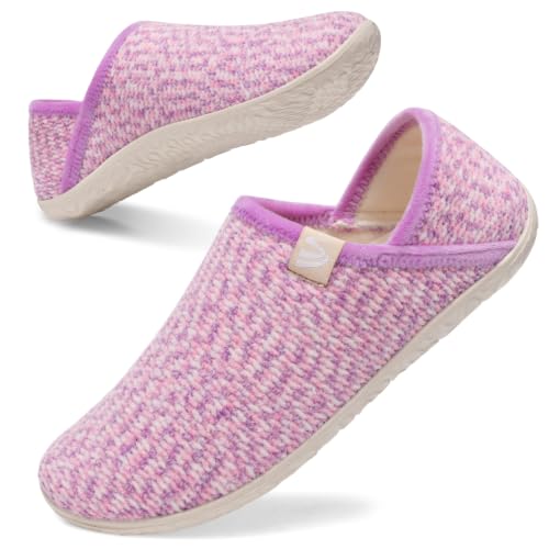 Image of Spesoul Fuzzy House Slippers for Women Men Indoor Closed Back Lightweight Cozy Faux Furry Lining Barefoot House Shoes Slipper Socks for Bedroom Home Office Yoga Outdoor Walking Shoes